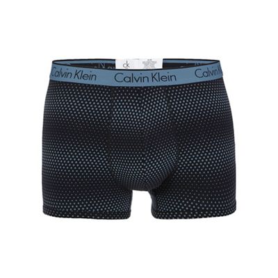 Navy 'CK One' dotted trunks